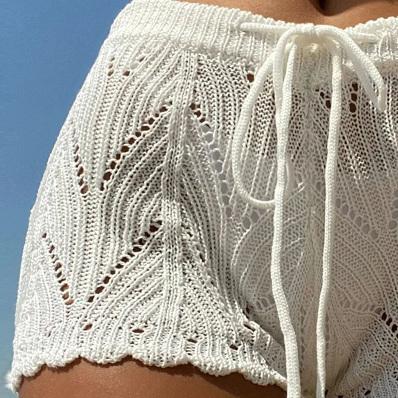 Short de Punto Calado — Cubre Bañador Verano 2026