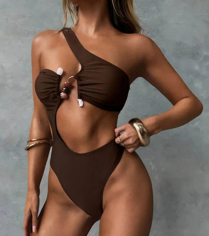 Summer Sexy Bikini Holiday Swimsuit Swimsuits Woman Praia Micro Bikinis Moda Praia Feminino Bodycon Party Solid Color Beachwear