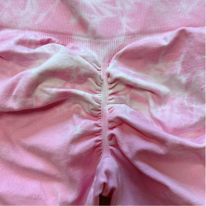 Leggings Scrunch Tie Dye