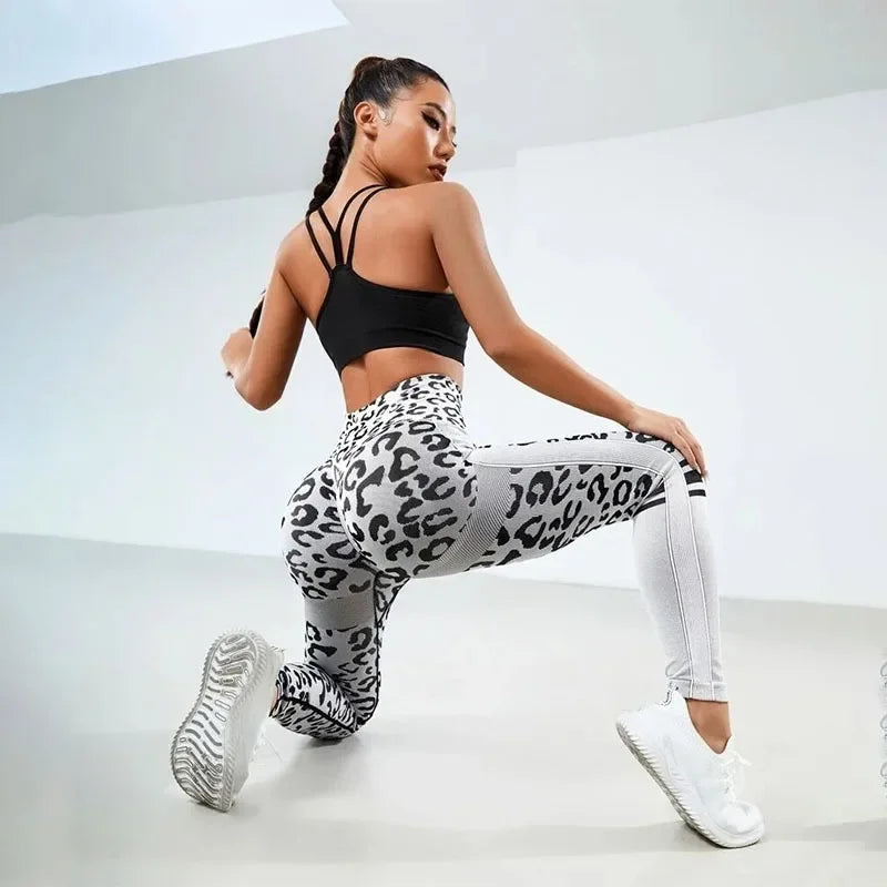 Leggings Leopardo Sin Costuras