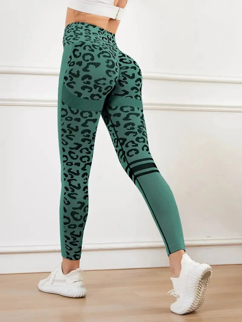 Leggings Leopardo Sin Costuras